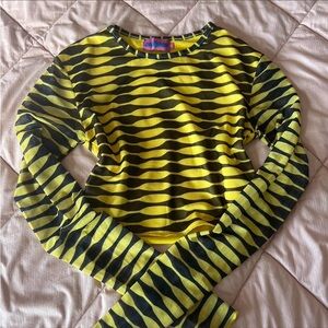Edikted Striped Long Sleeve Top